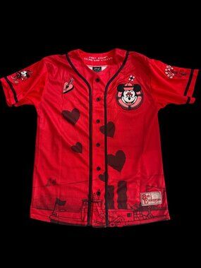 NEW Mickey Mouse Authentic Baseball Jersey| Steamboat Willie 1928 EXCLUSIVE